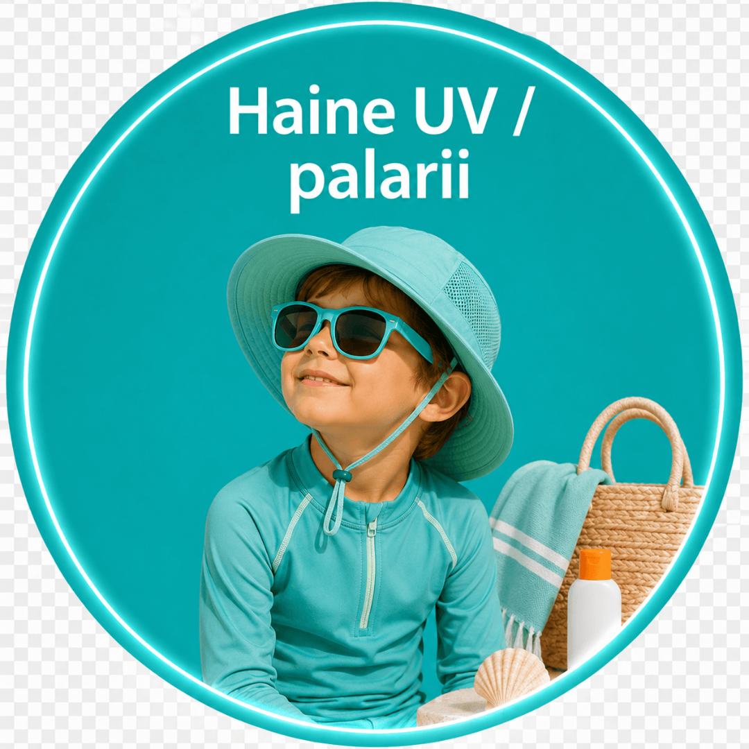 Haine UV și pălării
